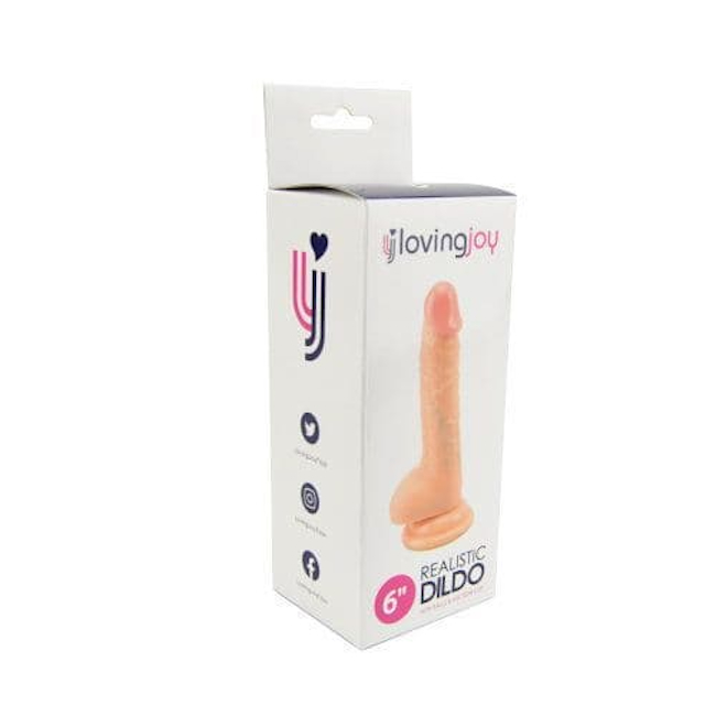 Loving Joy Realistic 6 inch Dildo